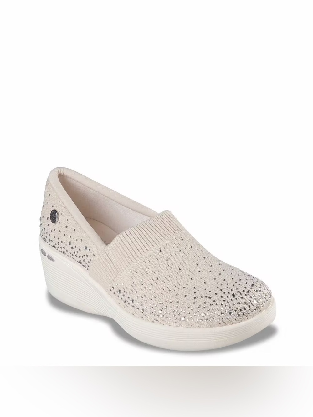 Skechers Martha Stewart Pier-Lite Reflection Wedge Slip-On Shoes Womens size 6